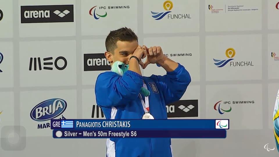 αργυρός παραολυμπιονίκης 