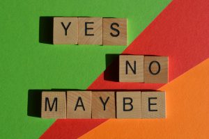 ναι,όχι, ίσως