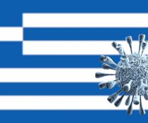 Ελλάδα Covid-19 Ελληνική σημαία