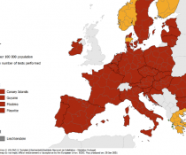 ECDC - Επιδημιολογικός χάρτης