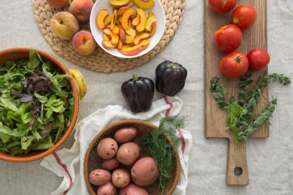 vegan δίαιτα απώλεια βάρους λαχανικά και φρούτα