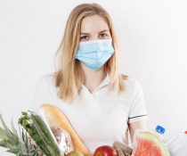 Vegeterian γυναίκα