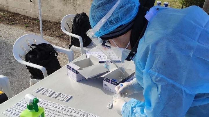 ΕΟΔΥ rapid test σε κρούσματα covid