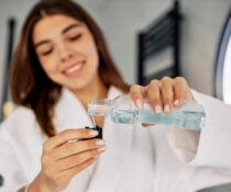 στοματικό διάλυμα για φλεγμονή στα ούλα με φυσική αντιμετώπιση