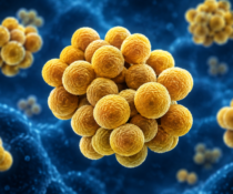 Σταφυλόκοκκος Staphylococcus aureus σε μικροσκοπική απεικόνιση
