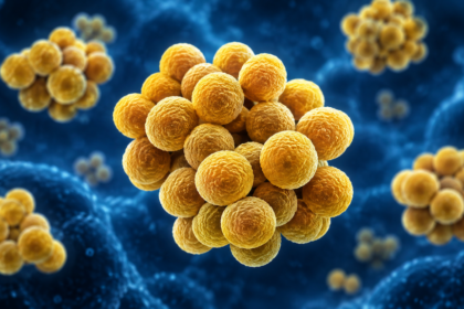 Σταφυλόκοκκος Staphylococcus aureus σε μικροσκοπική απεικόνιση